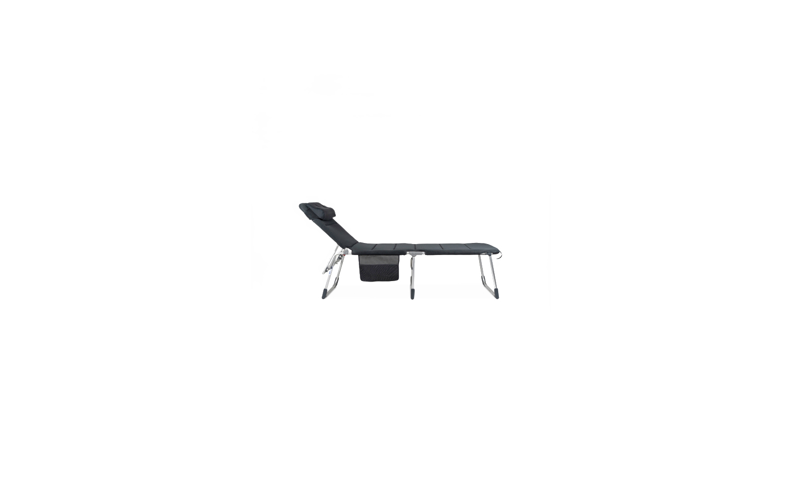 Crespo AA-363 Lounger Air Elite Liegestuhl dunkelgrau
