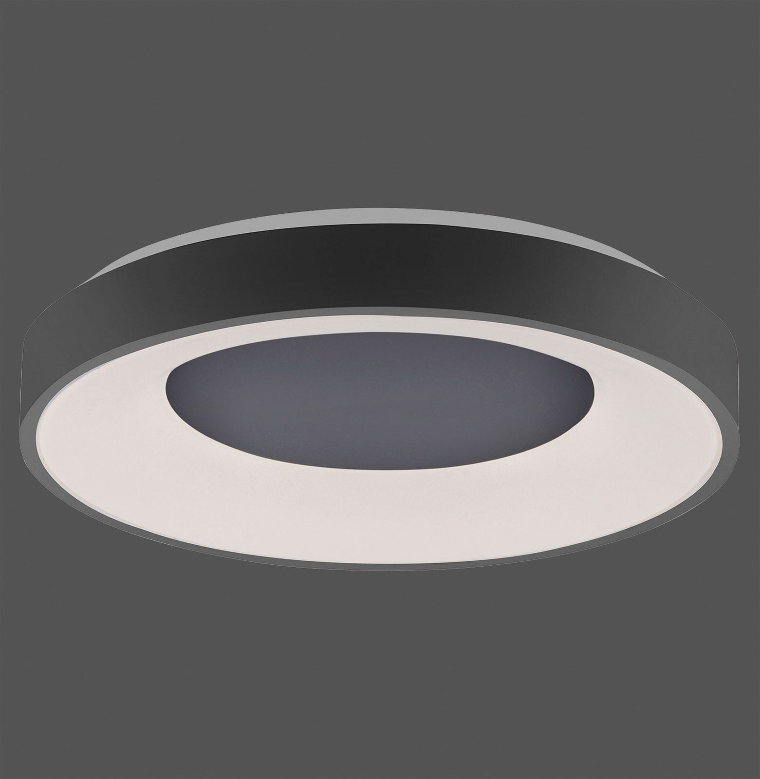 JUST LIGHT LED Deckenlampe ANIKA 50 cm anthrazit