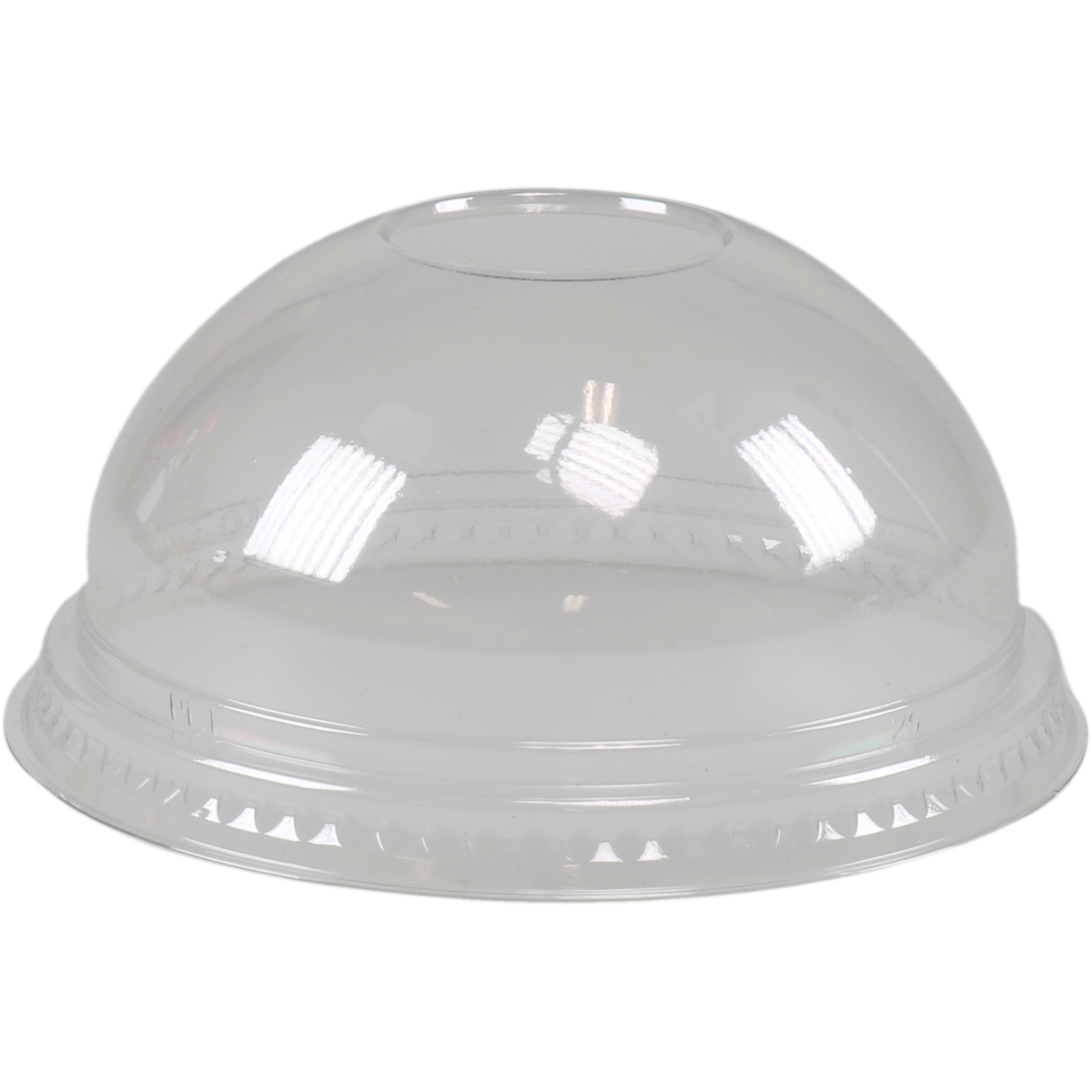 Deksel, Gerecycled PET, bol, Ø95mm, glashelder