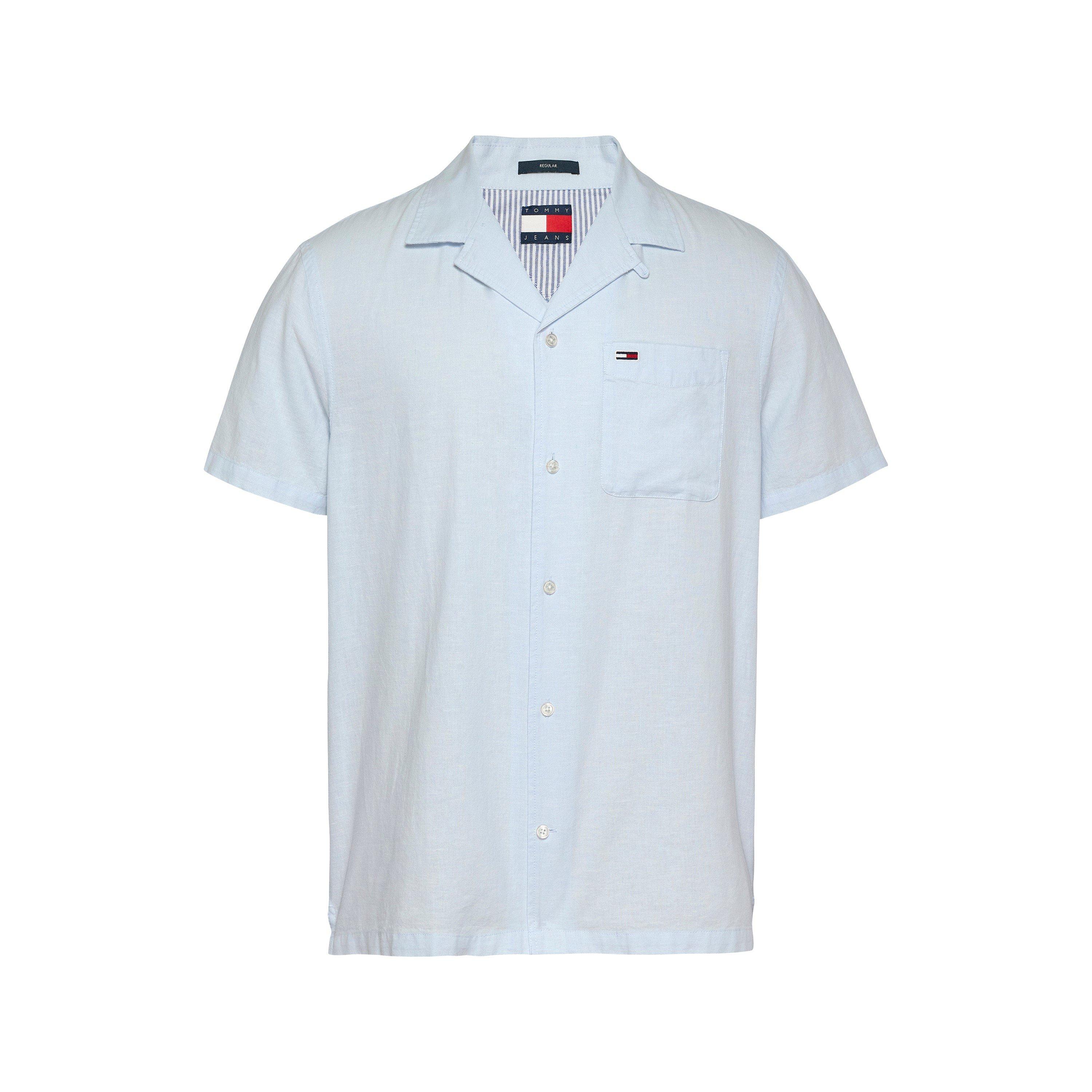Tommy Jeans TJM LINEN BLEND CAMP SS EXT