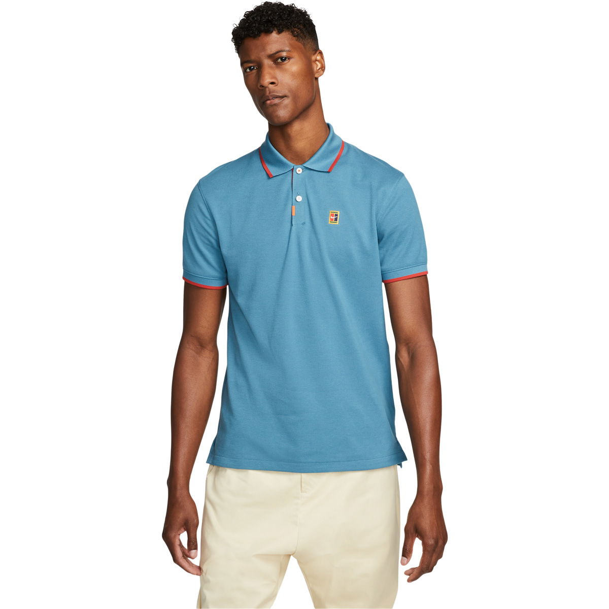 Nike Court Slim Polo T-shirt Herre