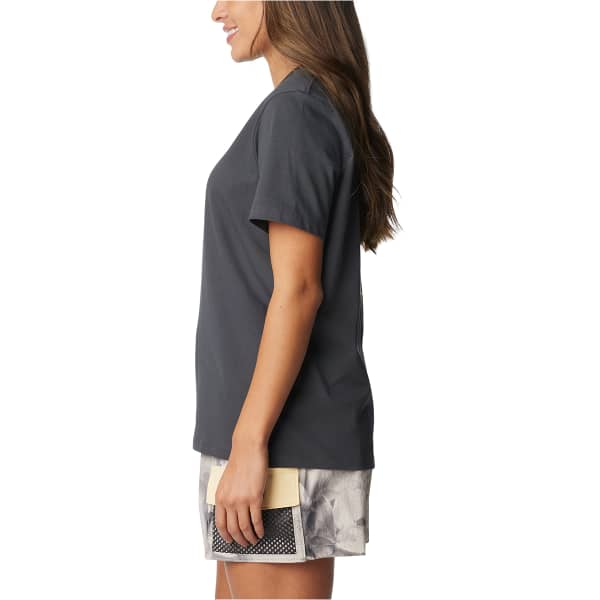T-shirt COLUMBIA W BOUNDLESS BEAUTY SHORT SLEEVE TEE SHARK/HERITAGE