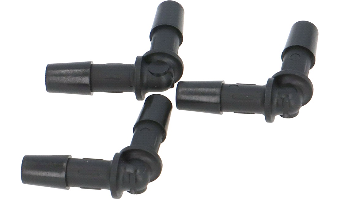 Samlestykke 6,5mm vinkel 5 stk