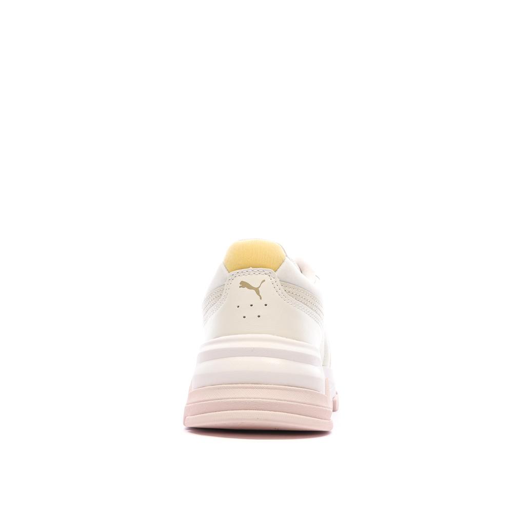 Puma Baskets Roses/Jaune Femme Puma Cassia
