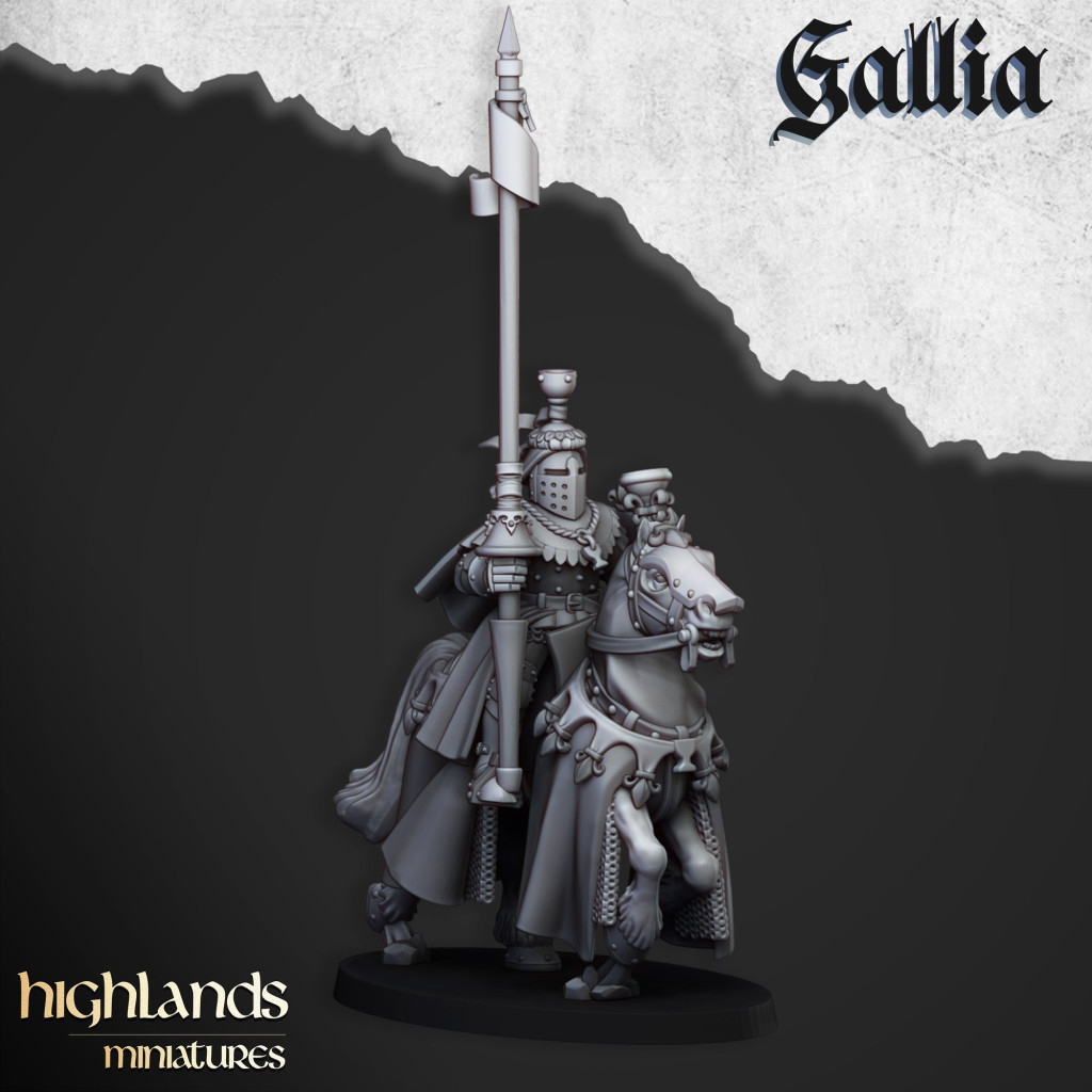 Highlands Miniatures - Gallia - Chevaliers du Graal de Gallia
