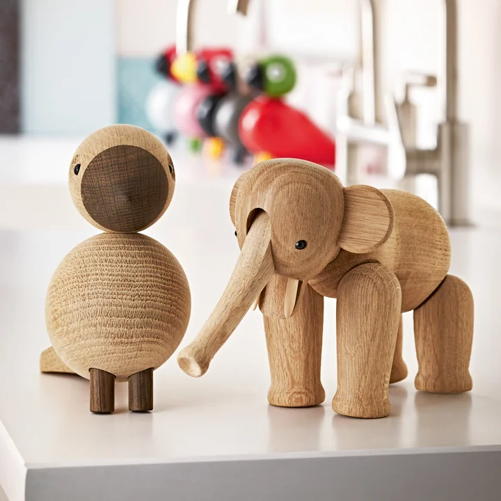 Kay Bojesen - Holz-Elefant Klein, Eiche