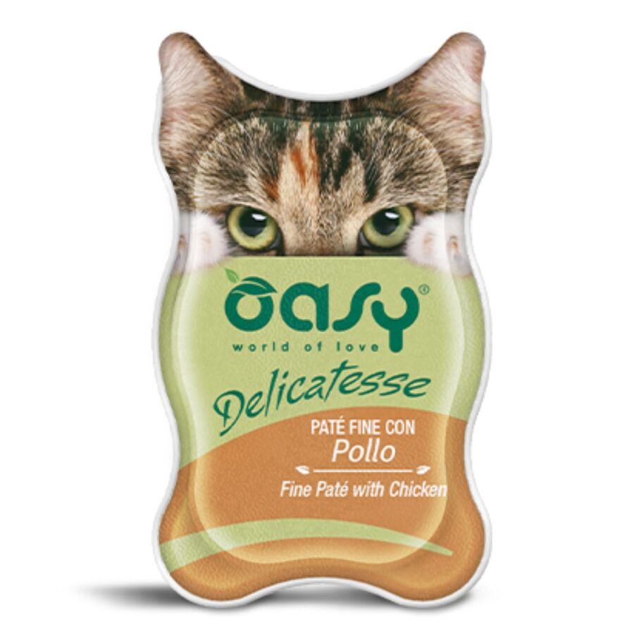 Patê Oasy Cat com Frango 85g