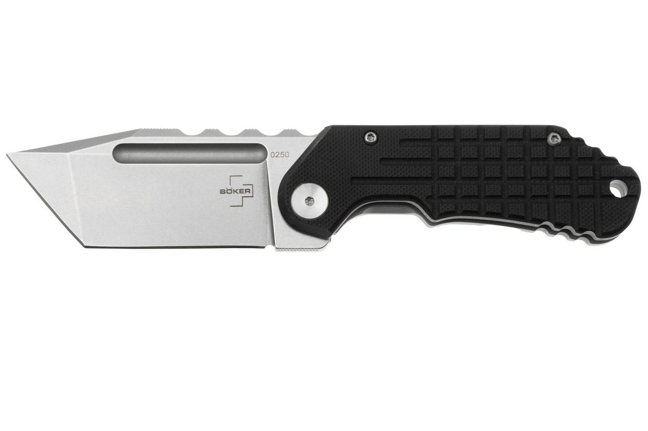 Böker Plus Dvalin Folder Tanto 01BO549, D2, Black G10, zakmes