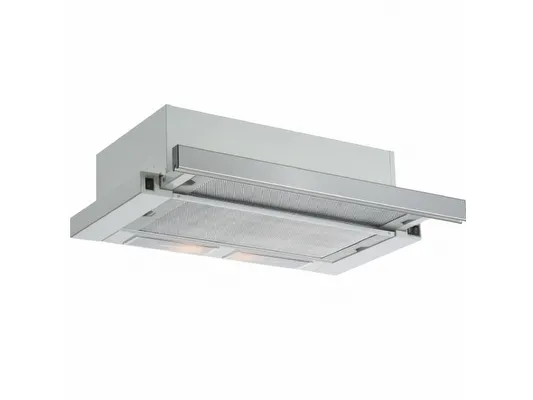 SILVERLINE SL 1152 V4 - Hætte - teleskopisk - bredde: 59.85 cm - dybde: 30.5 cm - udtrækning og recirkulation (-) - uden motor - stål