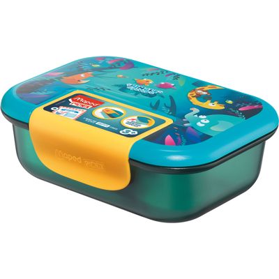 Boîte repas Ecozen 900 ml pour enfants – Design Jungle Fever – Hermétique et écologique