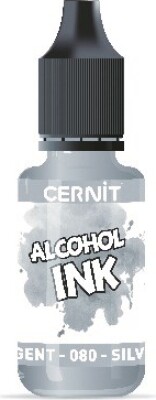 Cernit - Alcohol Ink - 20 ML - Sølv