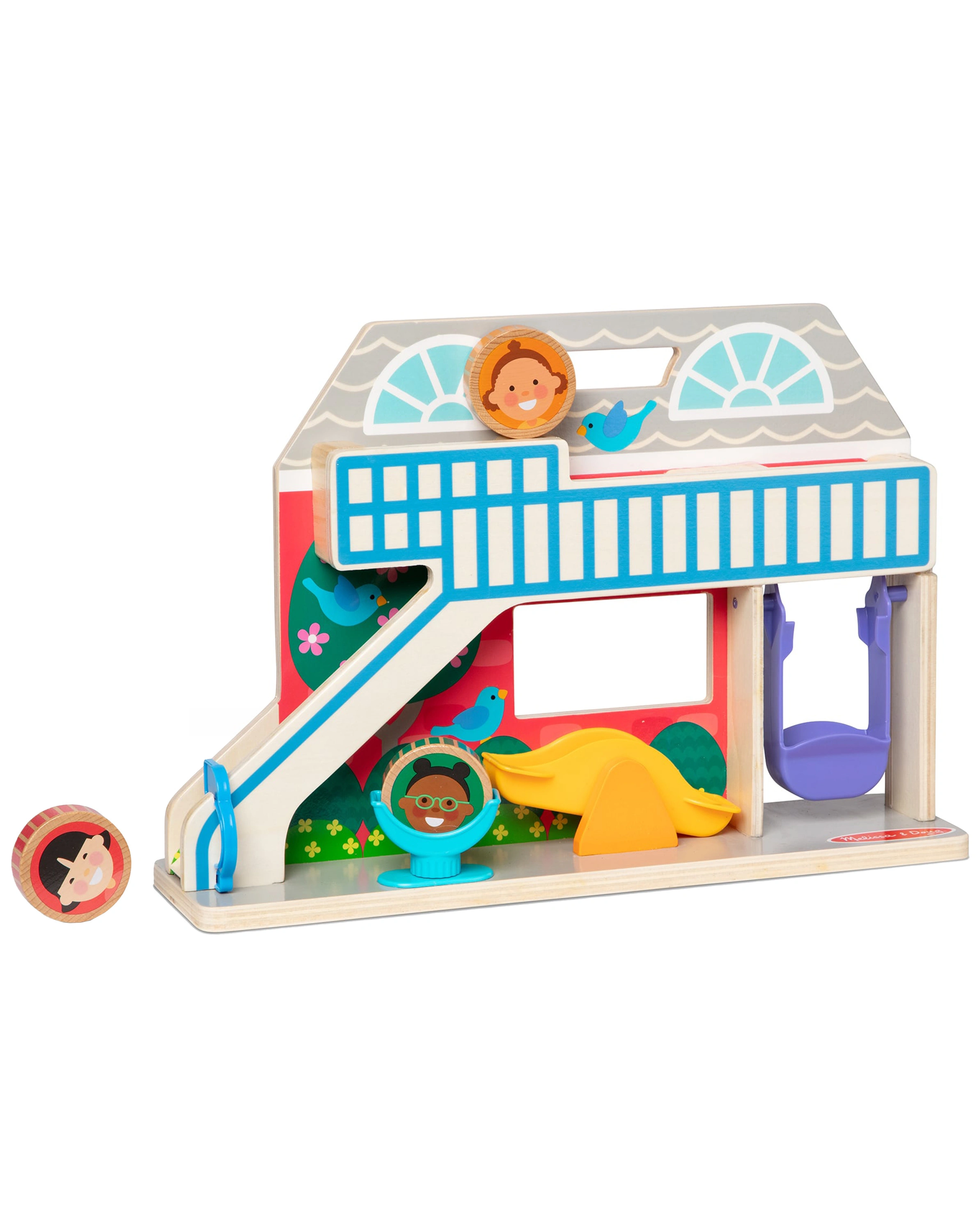 Steckspiel SCHULHOF 5-teilig
