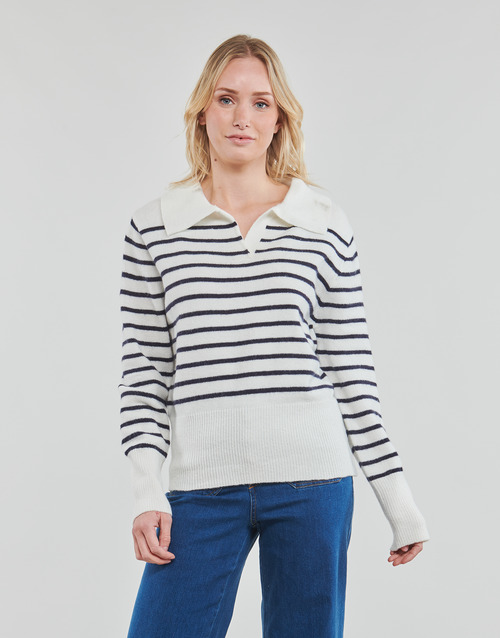 Betty London - MAGDELLE - Blanc / Marine