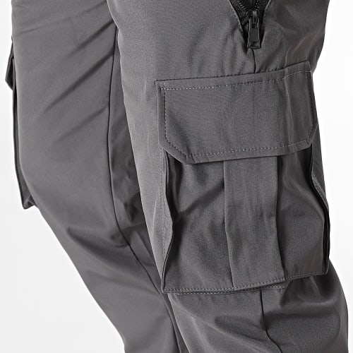 Pantalon Cargo Gris Anthracite