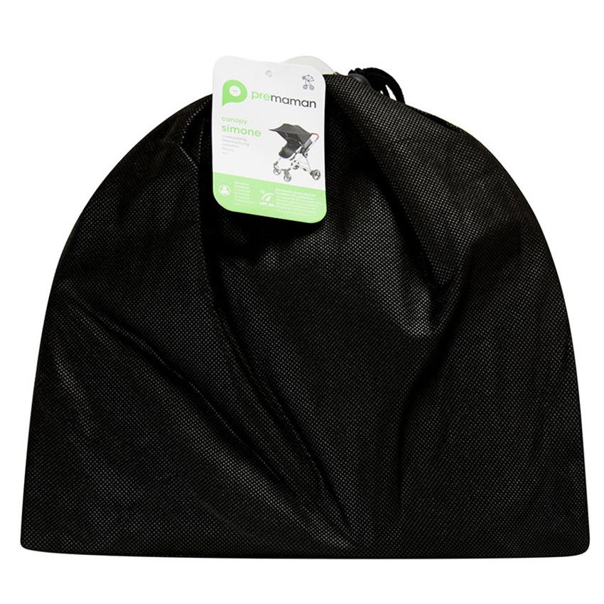 Canopy universel UPV 40+ pour poussette Simone - Ecru