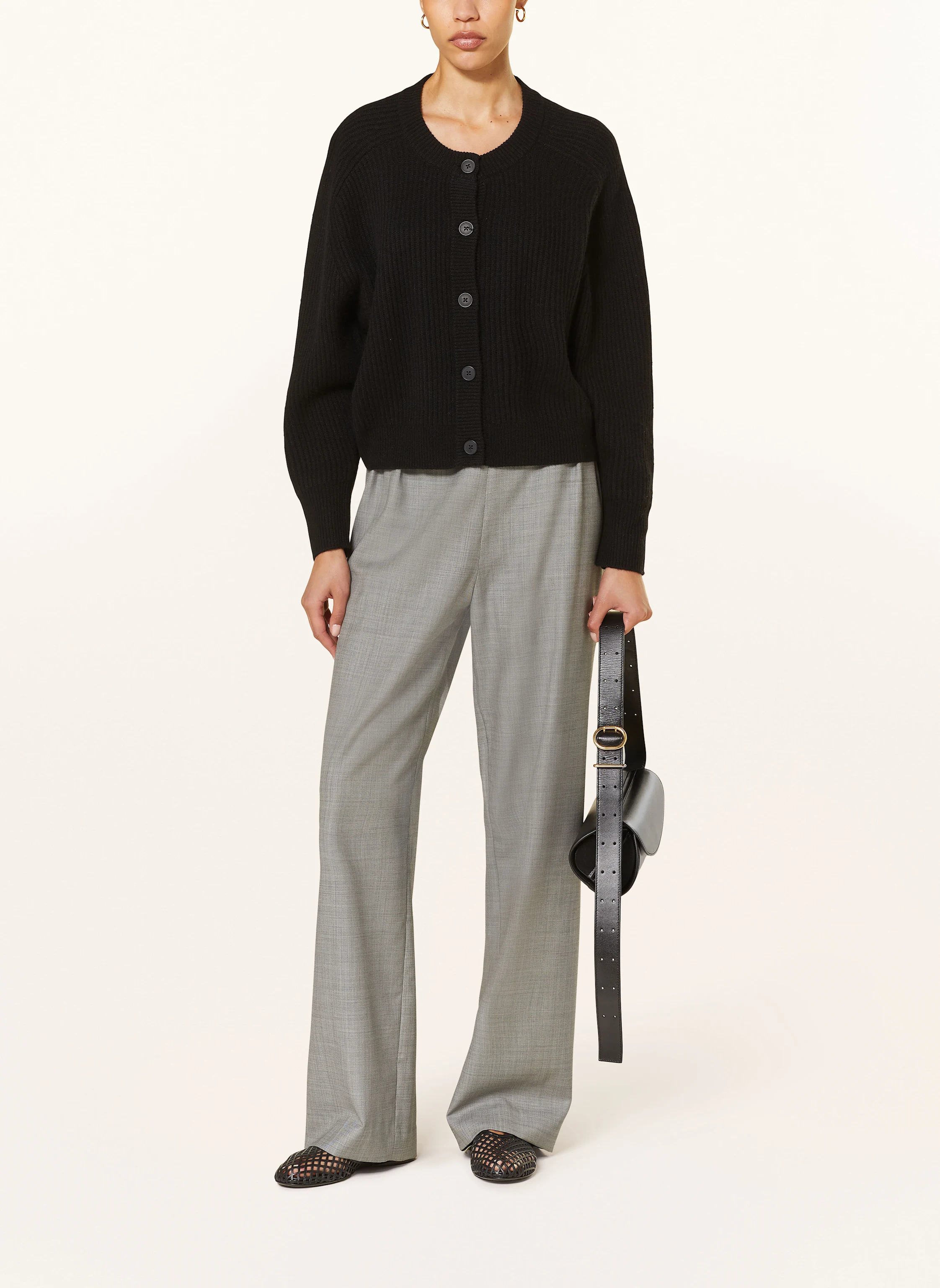 LOULOU STUDIO Strickjacke BASTIA aus Cashmere