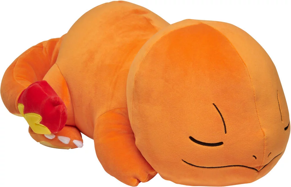POKEMON - PELUCHE SALAMÉCHE DORT- 40 CM