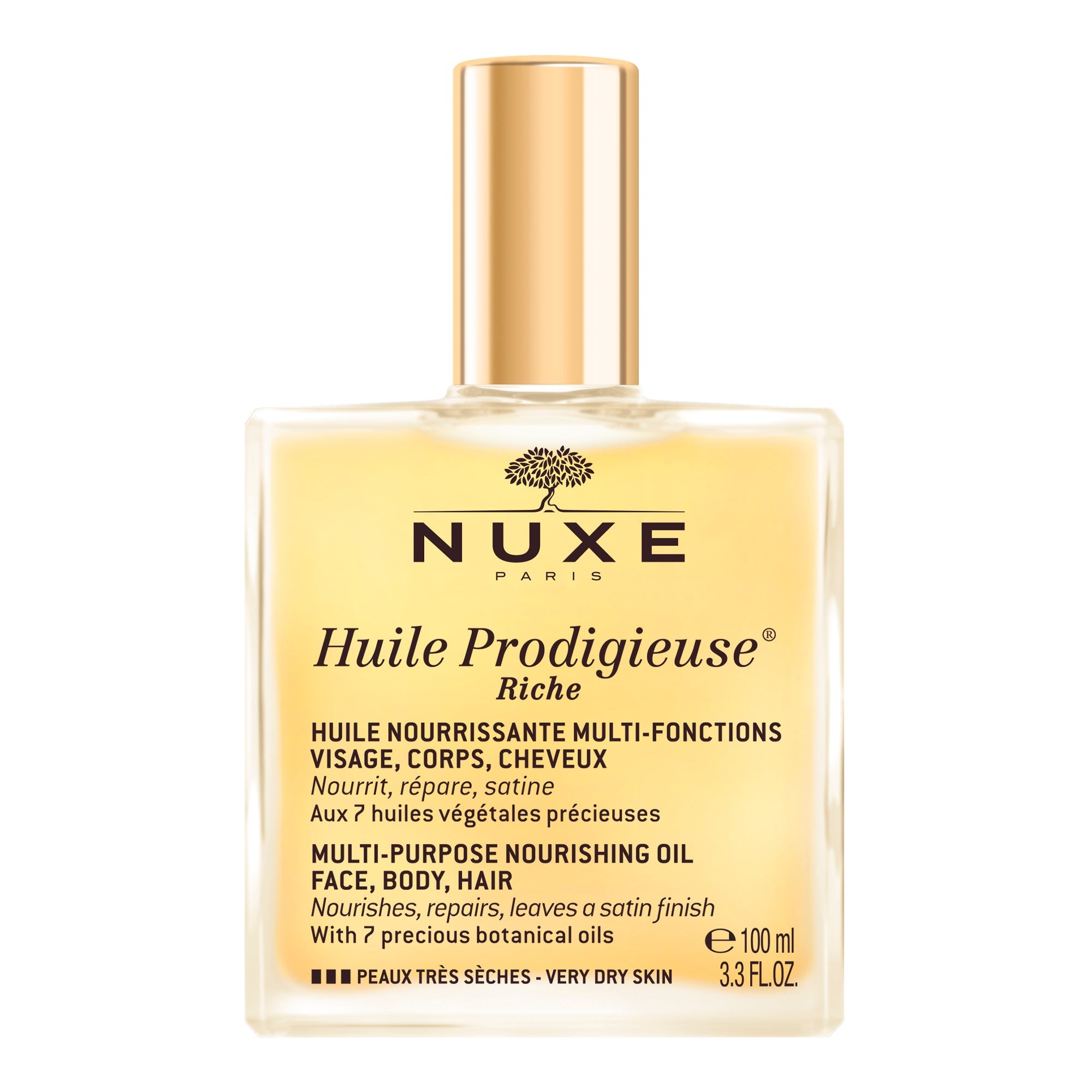 Huile Prodigieuse® Riche 100ml - Trockenöl Gesicht, Körper, Haare 100 ml