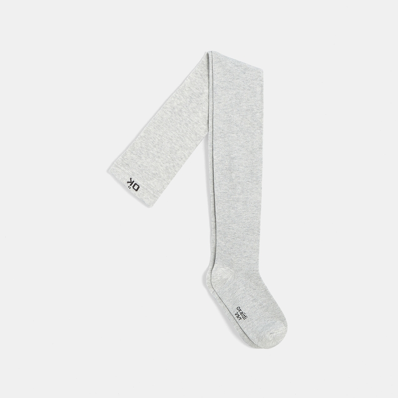 Collants chauds irisés gris fille