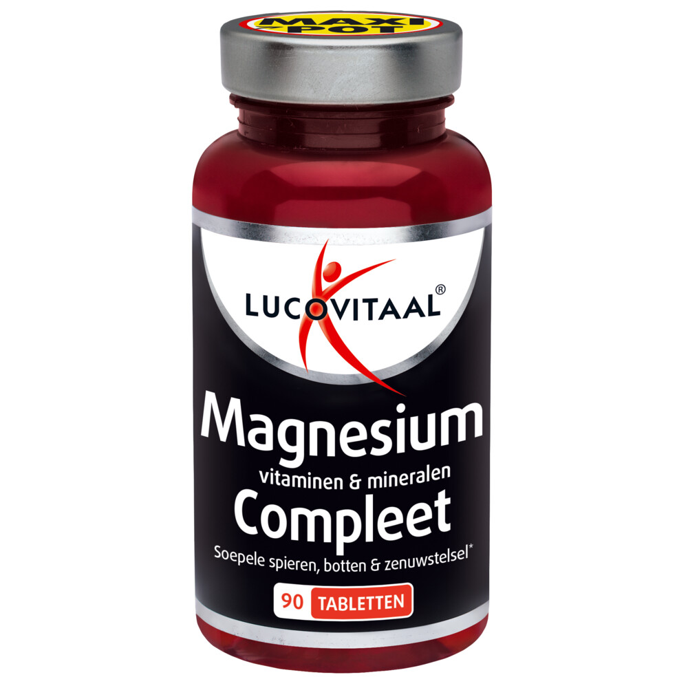 Lucovitaal Magnesium Vitaminen & Mineralen Compleet90 Tabletten