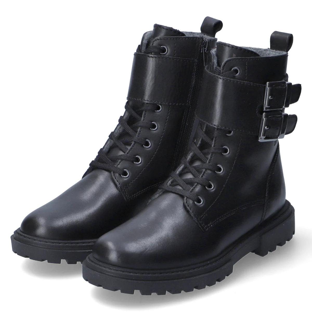 RichterSchnürstiefeletten - black