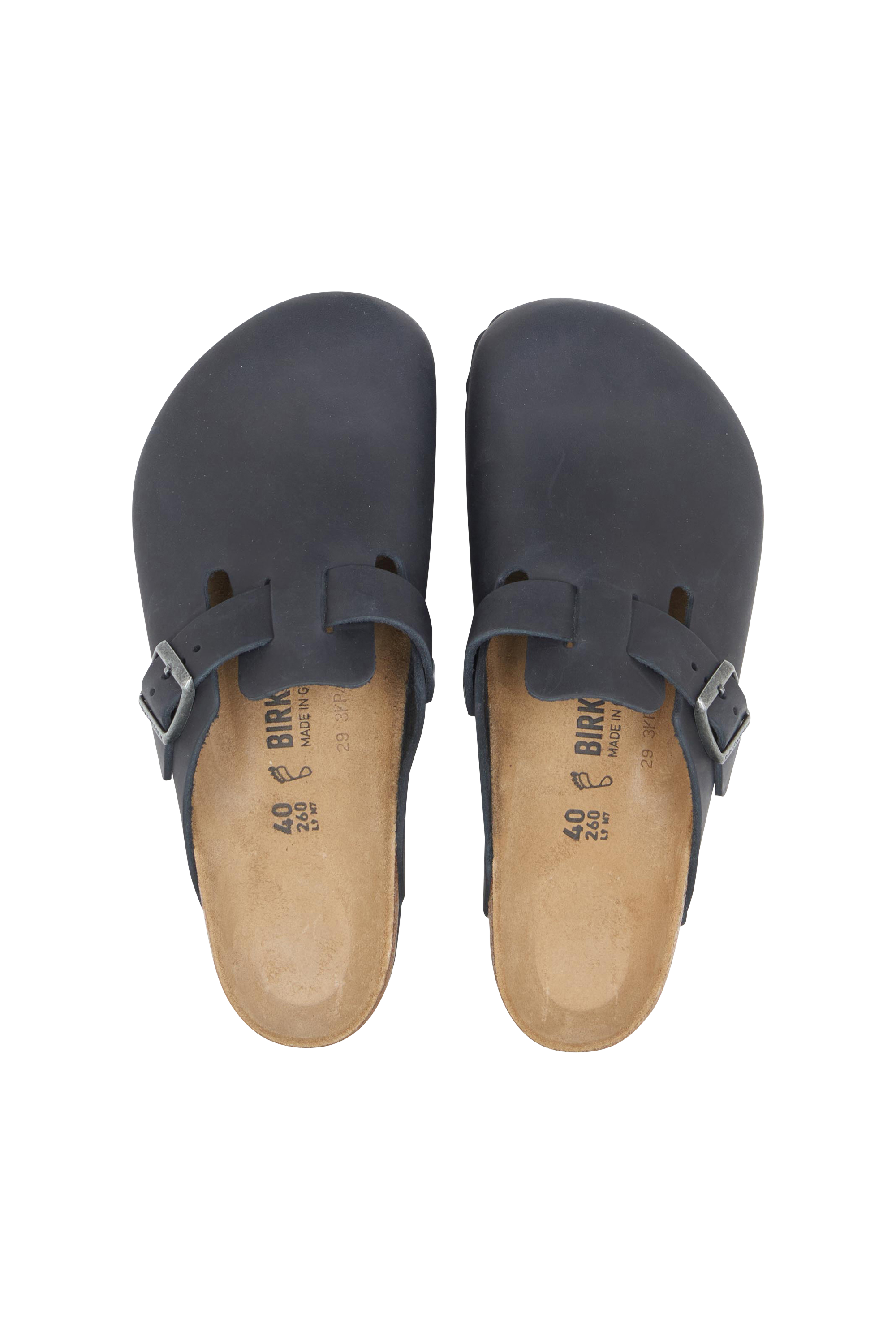 BIRKENSTOCK Sabots BOSTON NU Noir