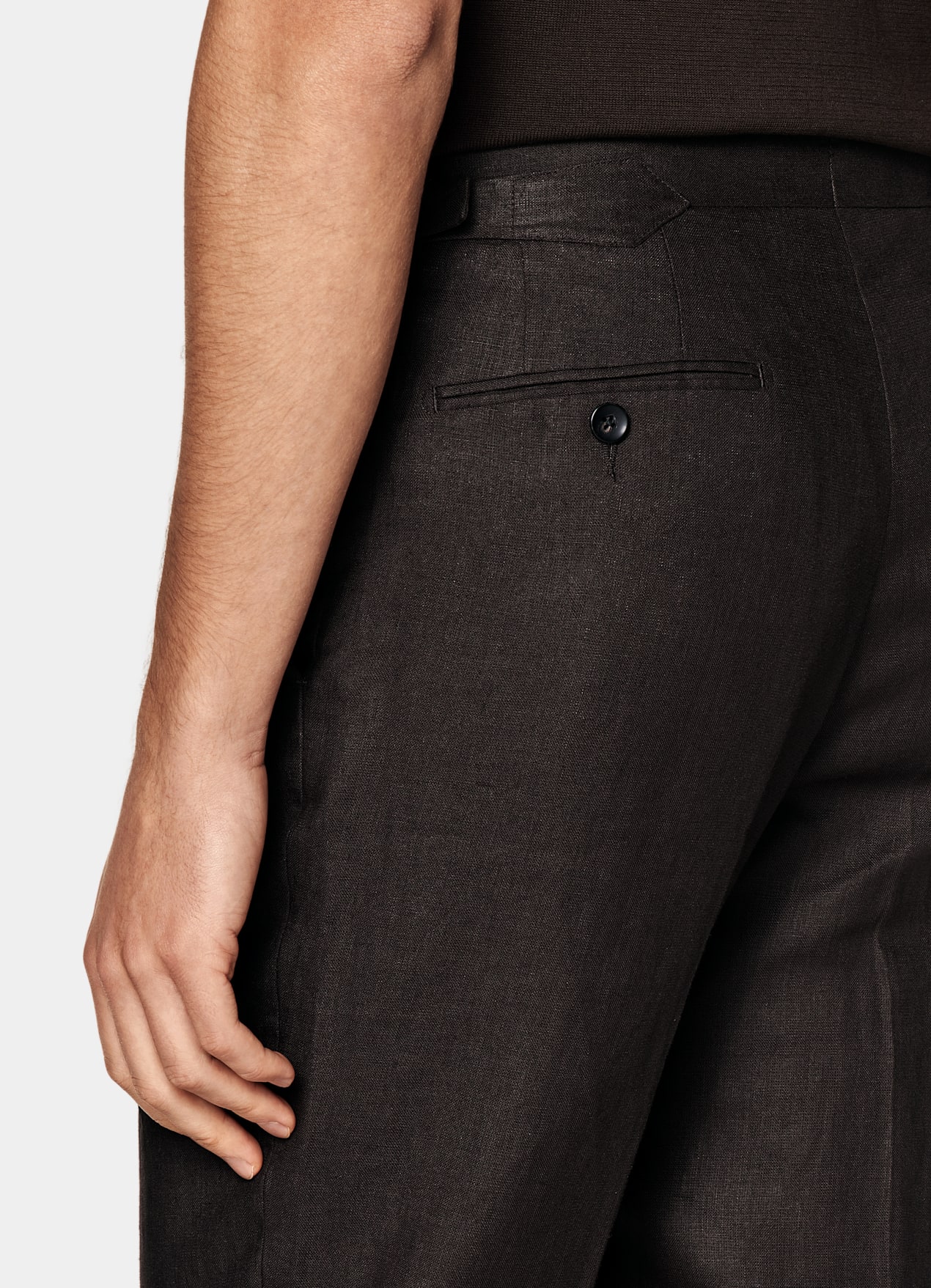 Costume Roma coupe Relaxed marron foncé