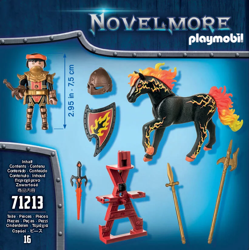 NOVELMORE - BURNHAM RAIDER CHEVAL FEU - 71213