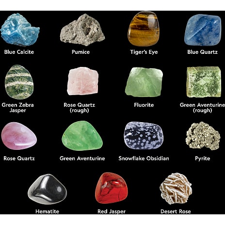 National Geographic sten- og mineral sæt