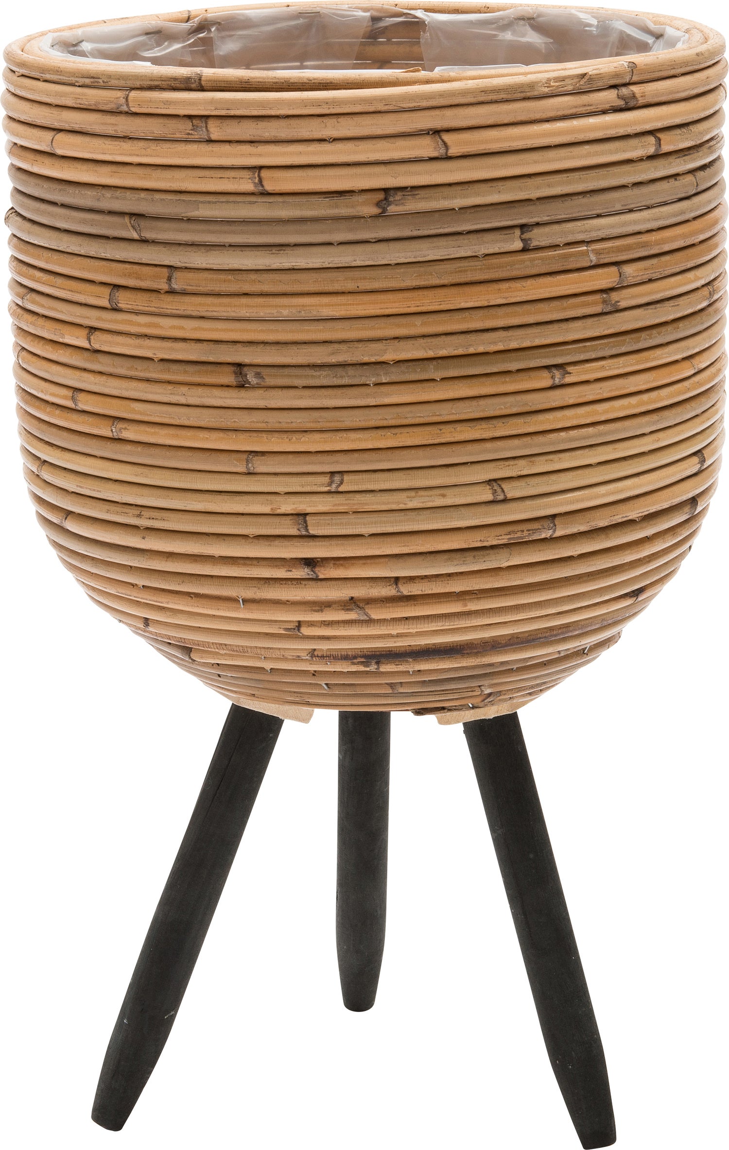Intratuin plantenmand op poten naturel 30 x 30 x 48 cm