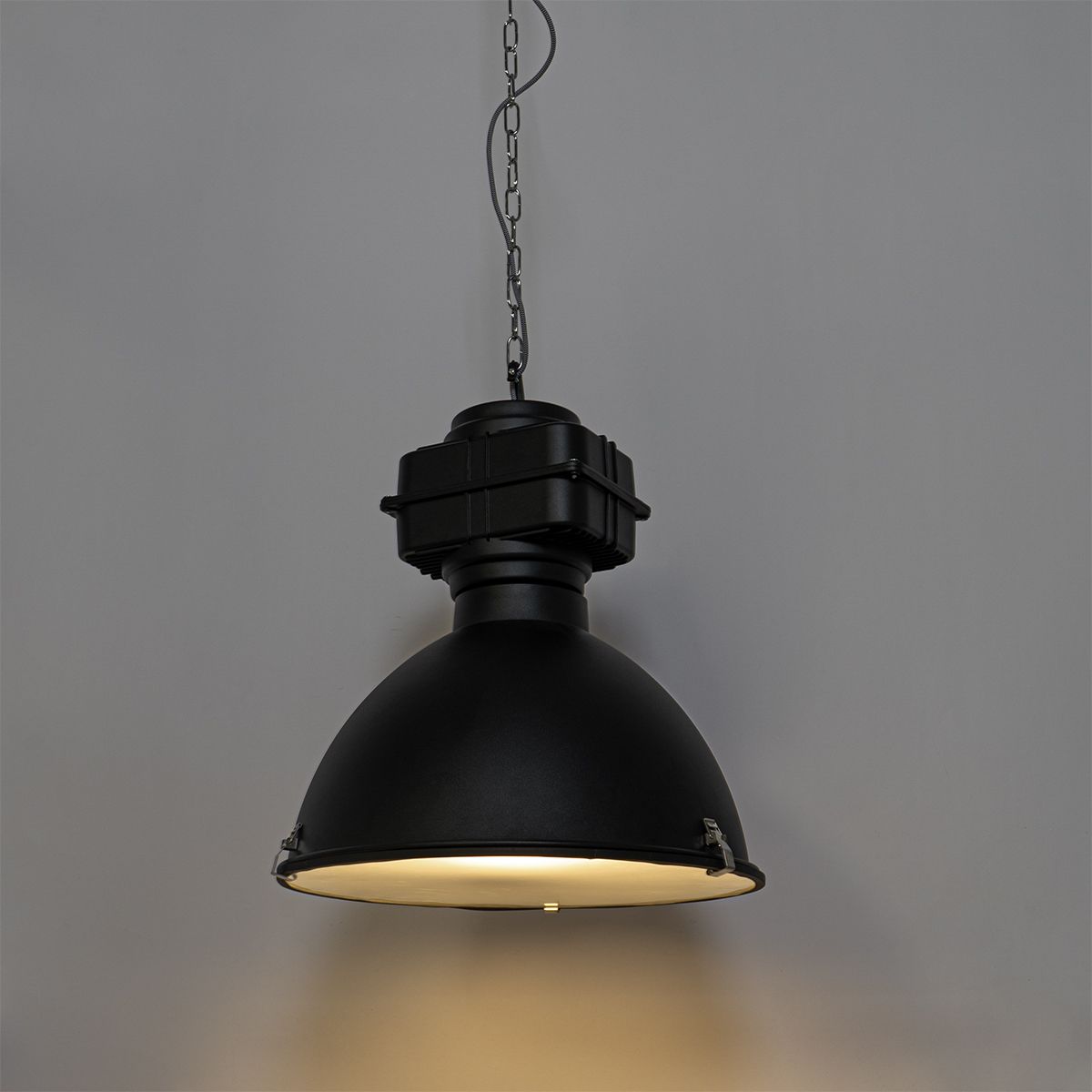 Industriële hanglamp zwart 53,5 cm - Sicko