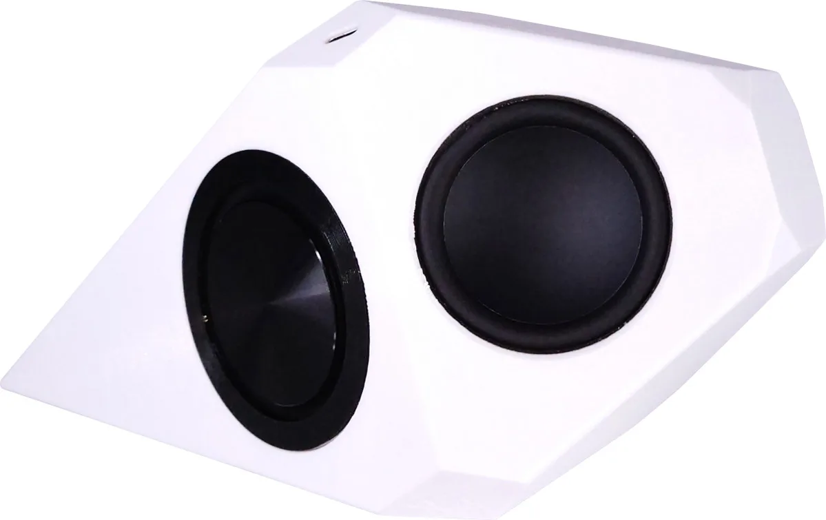 French Acoustics Proton V2 Blanc Enceintes Bluetooth portables