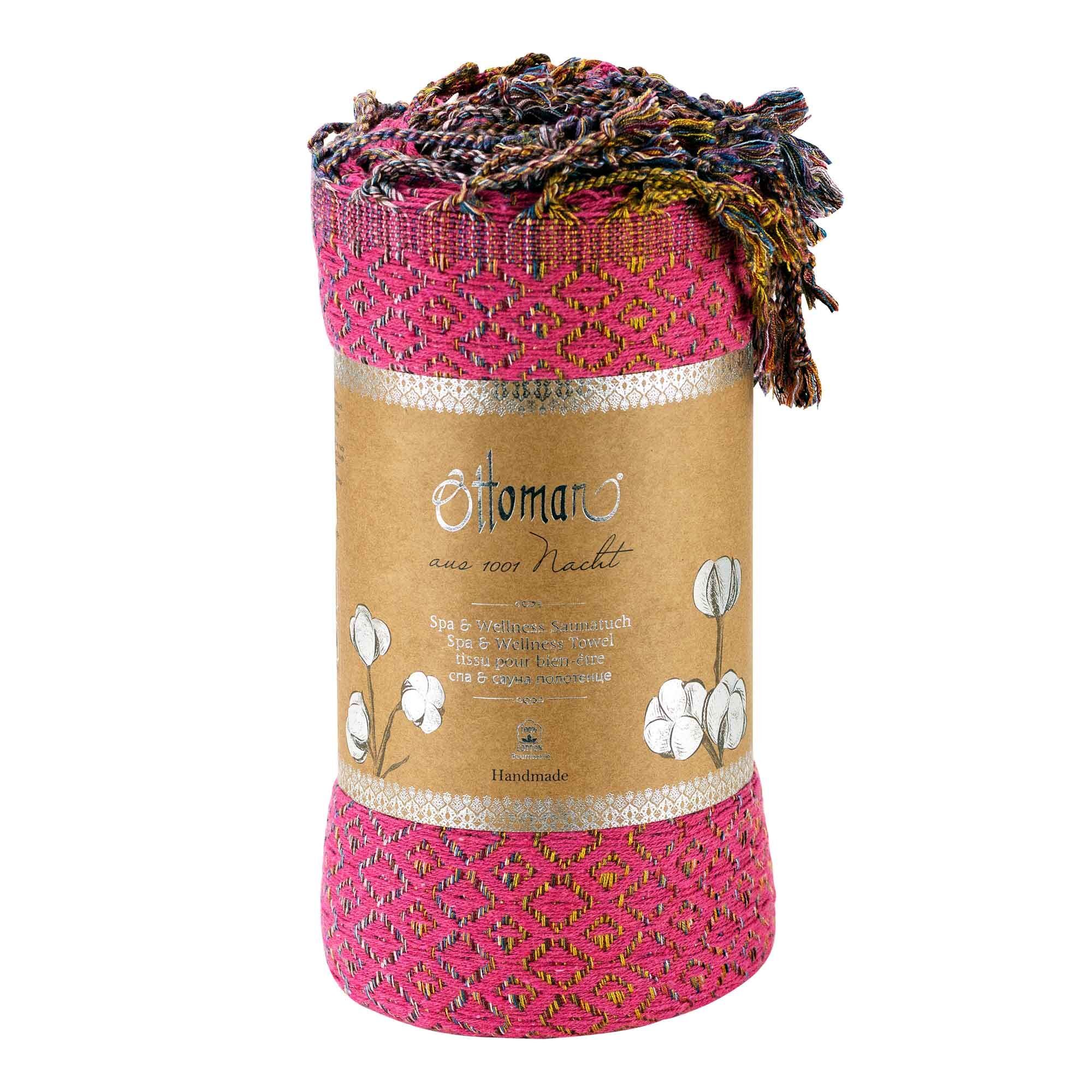 GREENDOOR Premium Hamam Tuch Jasmin pink