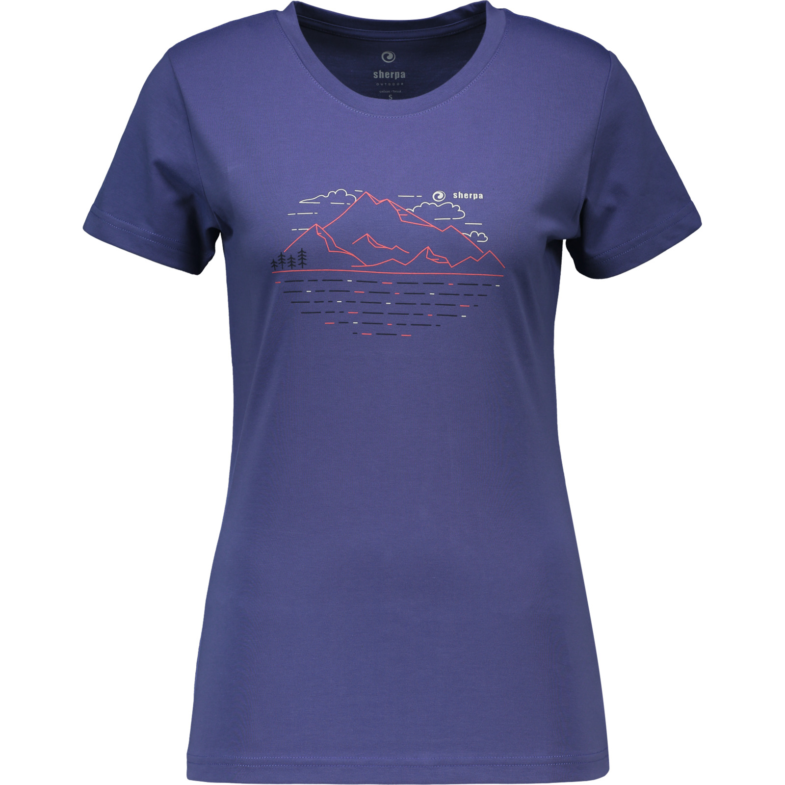 Sherpa Damen-T-Shirt Yongzin XL, flieder