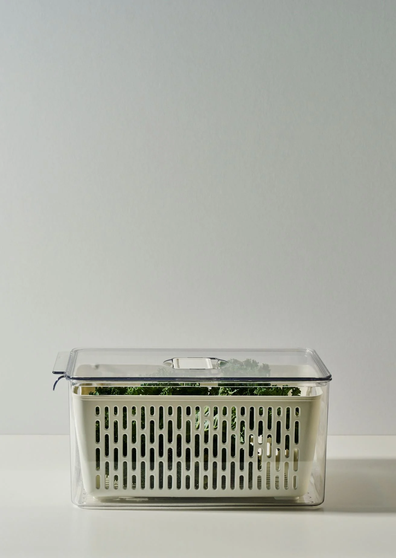 Oppbevaringsboks offwhite - 21x32,5x15,5 cm