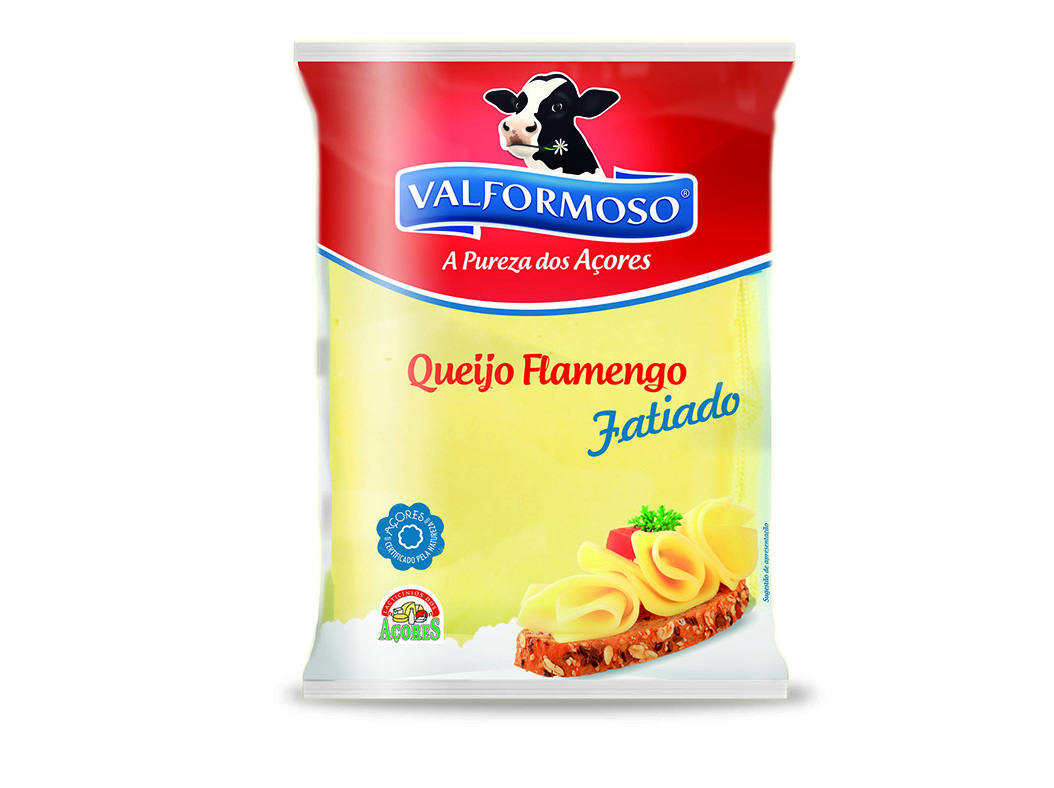 QUEIJO VALFORMOSO FLAMENGO AÇORES FATIADO 200G