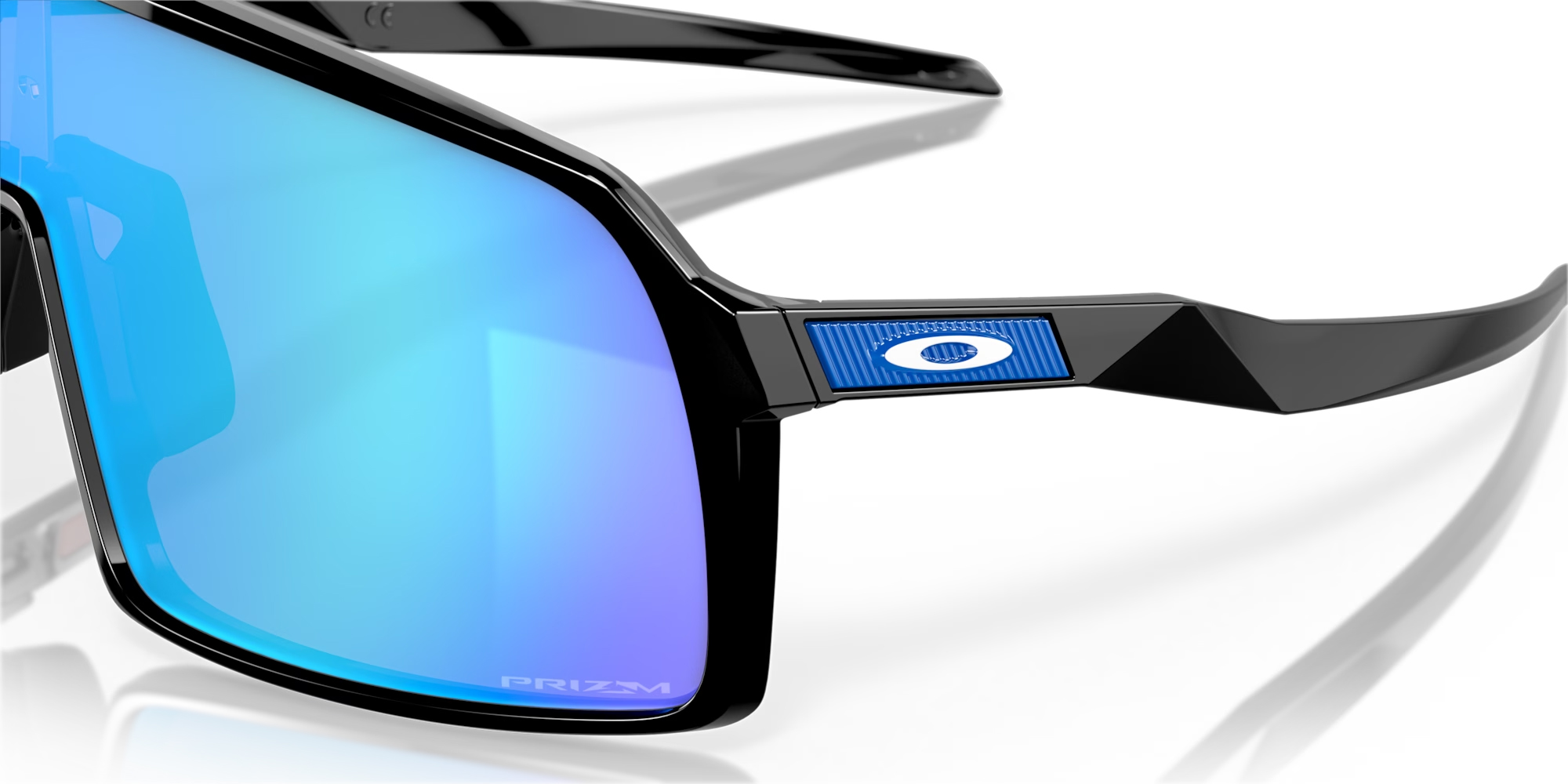 Sutro 9037/Polished Black w/Prizm Sapphire