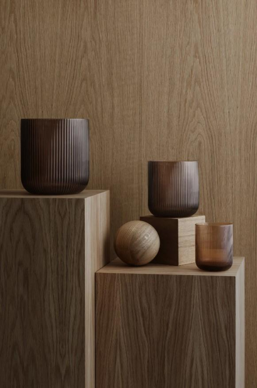 Blomus Ven waxinelichthouder large coffee