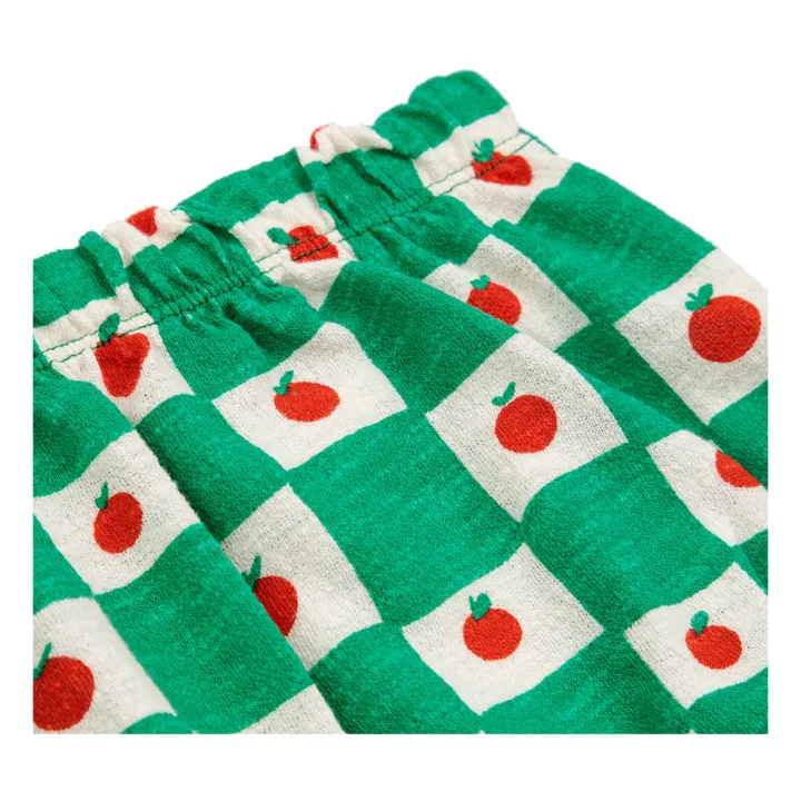 Bobo Choses Bloomer Coton Bio Tomates | Vert