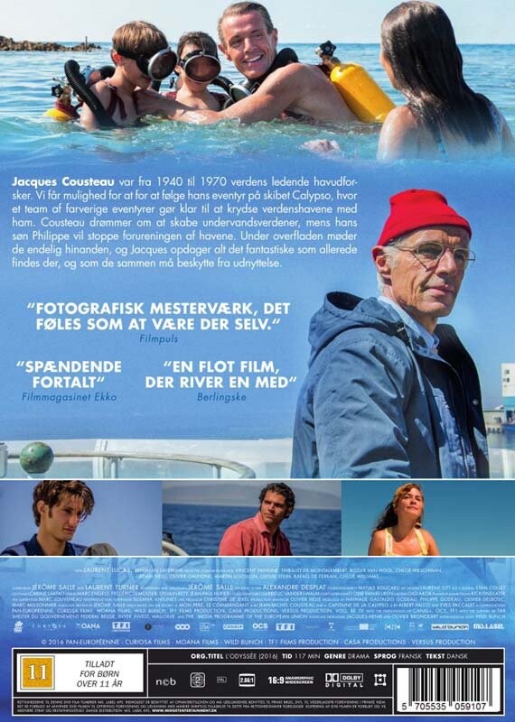 Jacques - En Mand Af Havet / L'odyssée - DVD