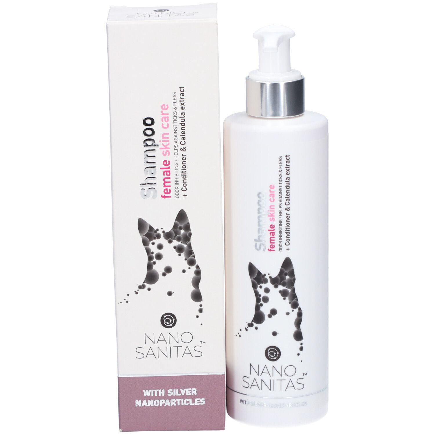 NanoSanitas Shampoo female skin care