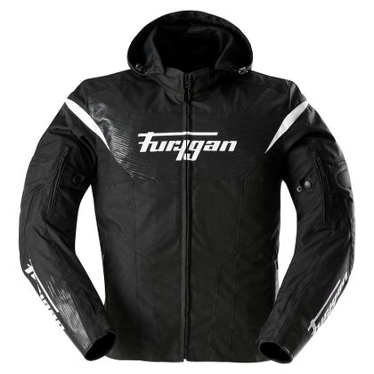 Blouson Furygan SHARD - Noir / Blanc