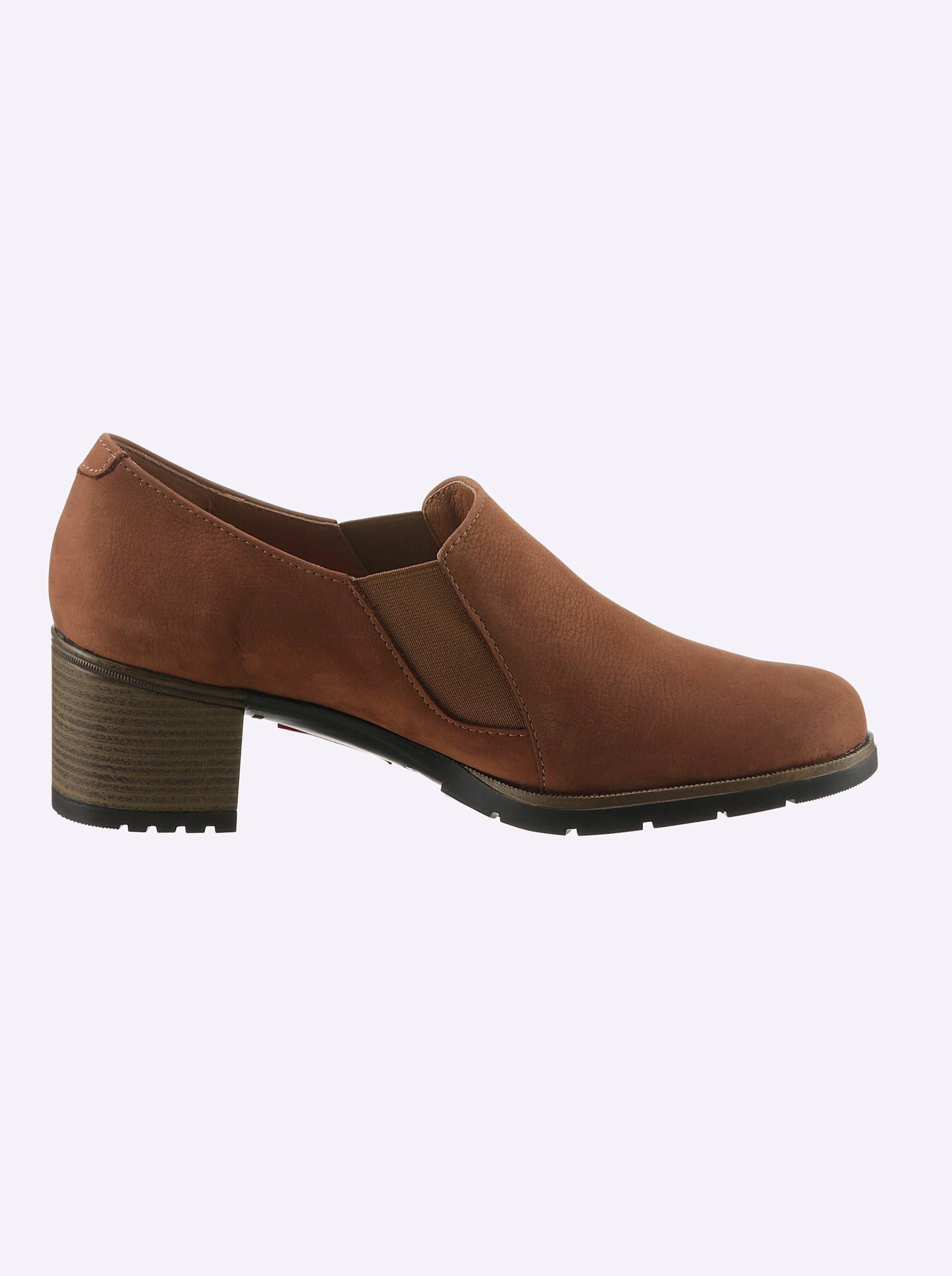 heine Hochfrontpumps in cognac