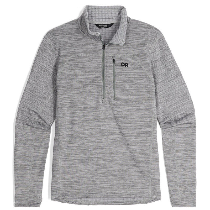 Vigor Grid Fleece Half Zip - Polaire homme