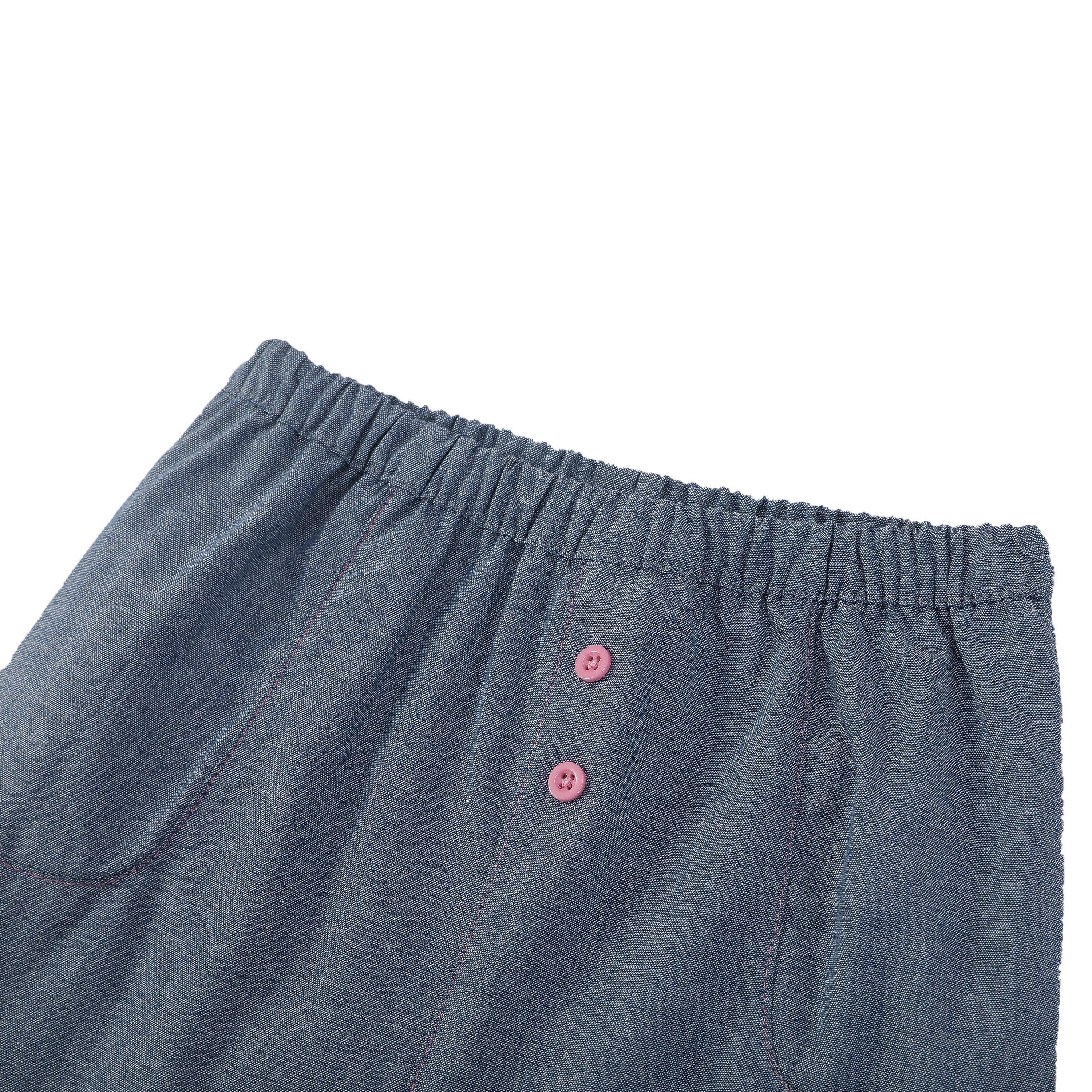 Hello World Studio Baby Girl Cute Top and Denim Trouser