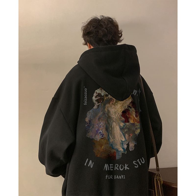 Lingaris - Grafische print hoodie