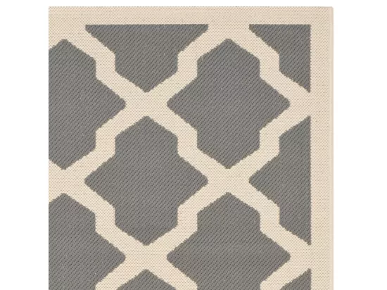 Tapis Anthracite & Beige 160 X 231 cm - Samanna