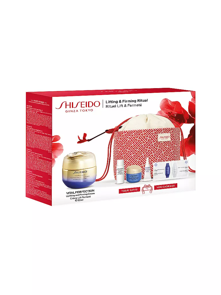 SHISEIDO Geschenkset - VITAL PERFECTION Uplifting and Firming Cream Set 50ml /15ml / 7ml / 3ml / 2ml keine Farbe