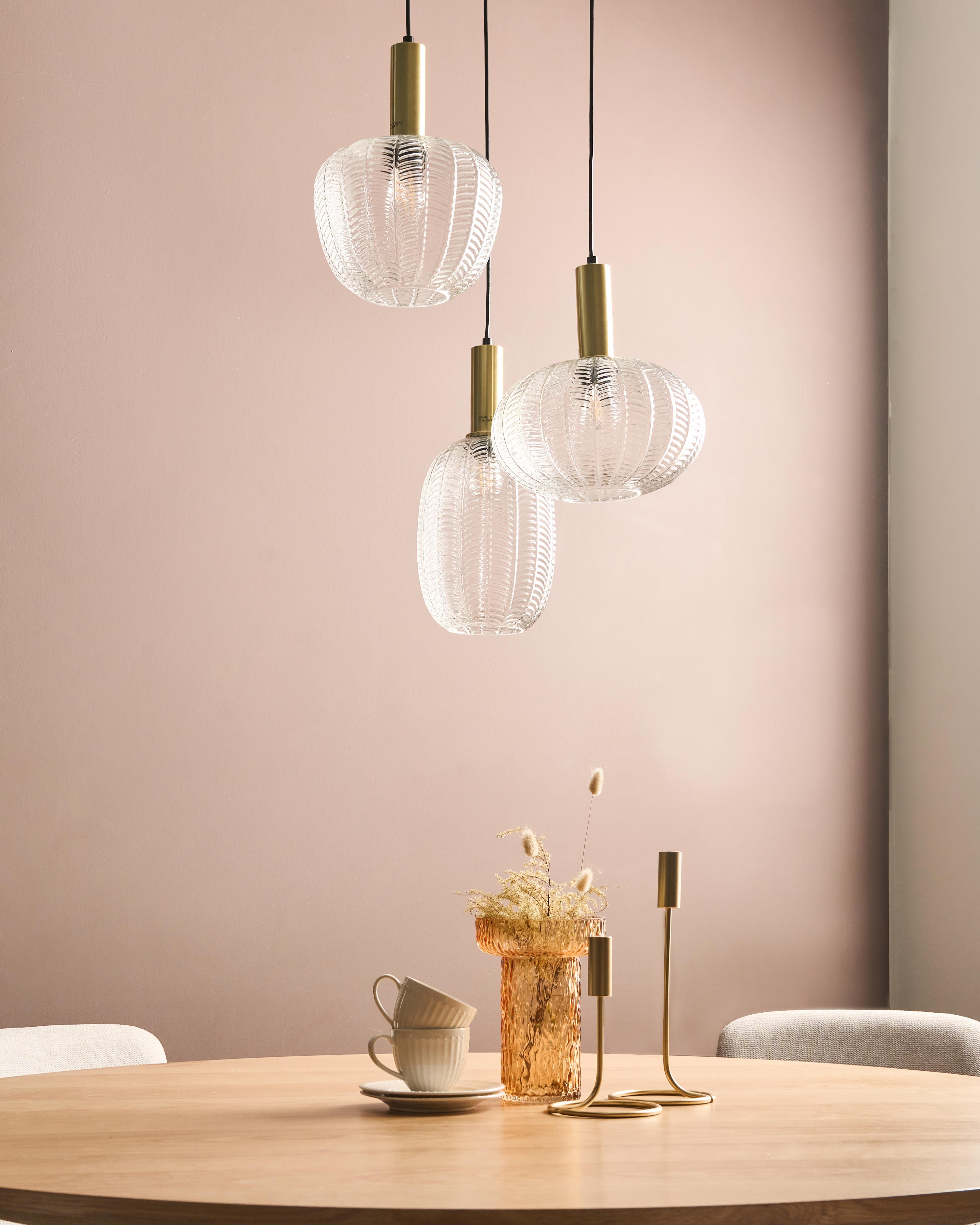 Hanglamp NJORO Glas Transparant