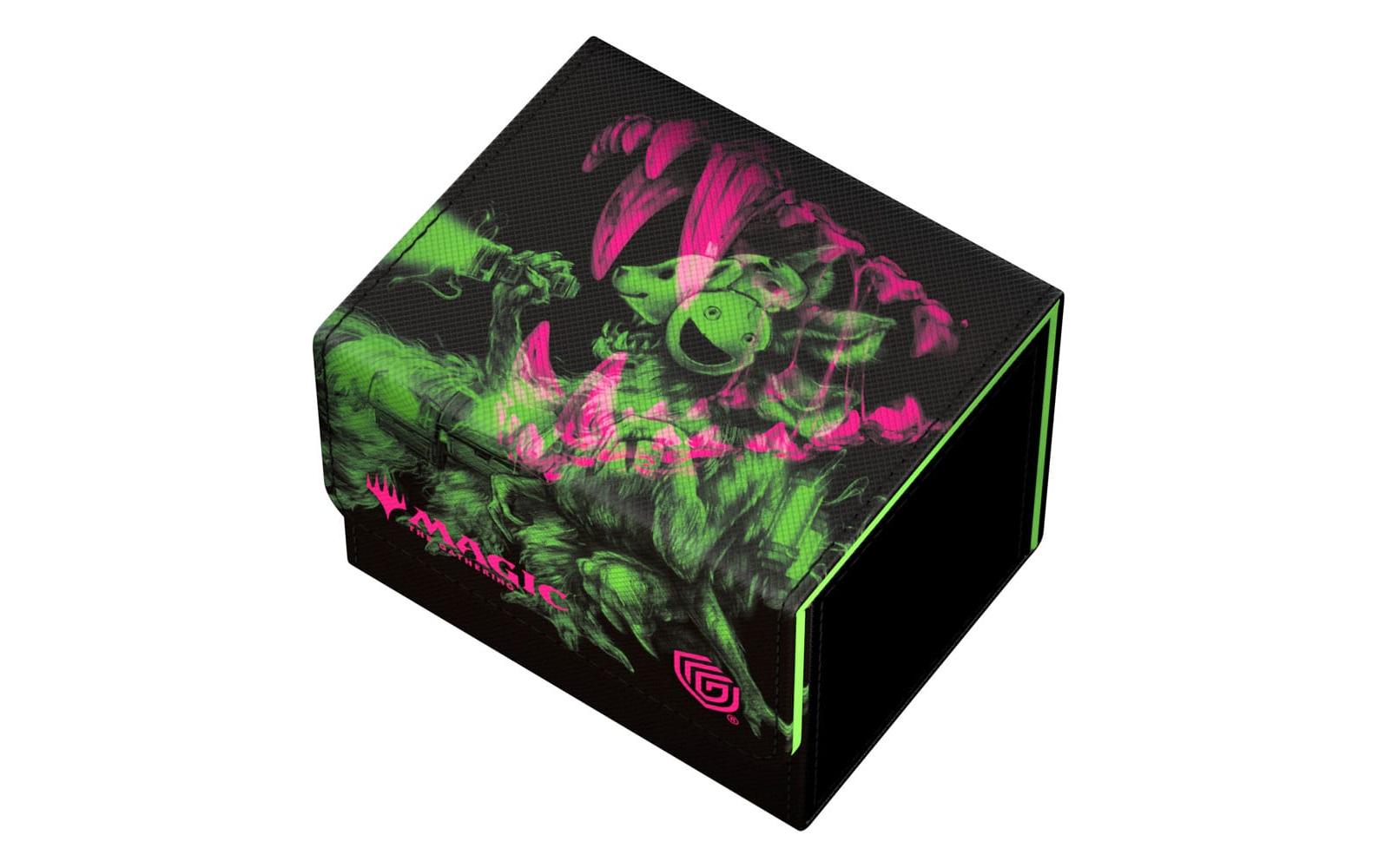 Kartenbox Sidewinder 100+ Xenoskin Duskmourn KonaZur Aufbewahrung von Sammelkarten in Standardgrösse